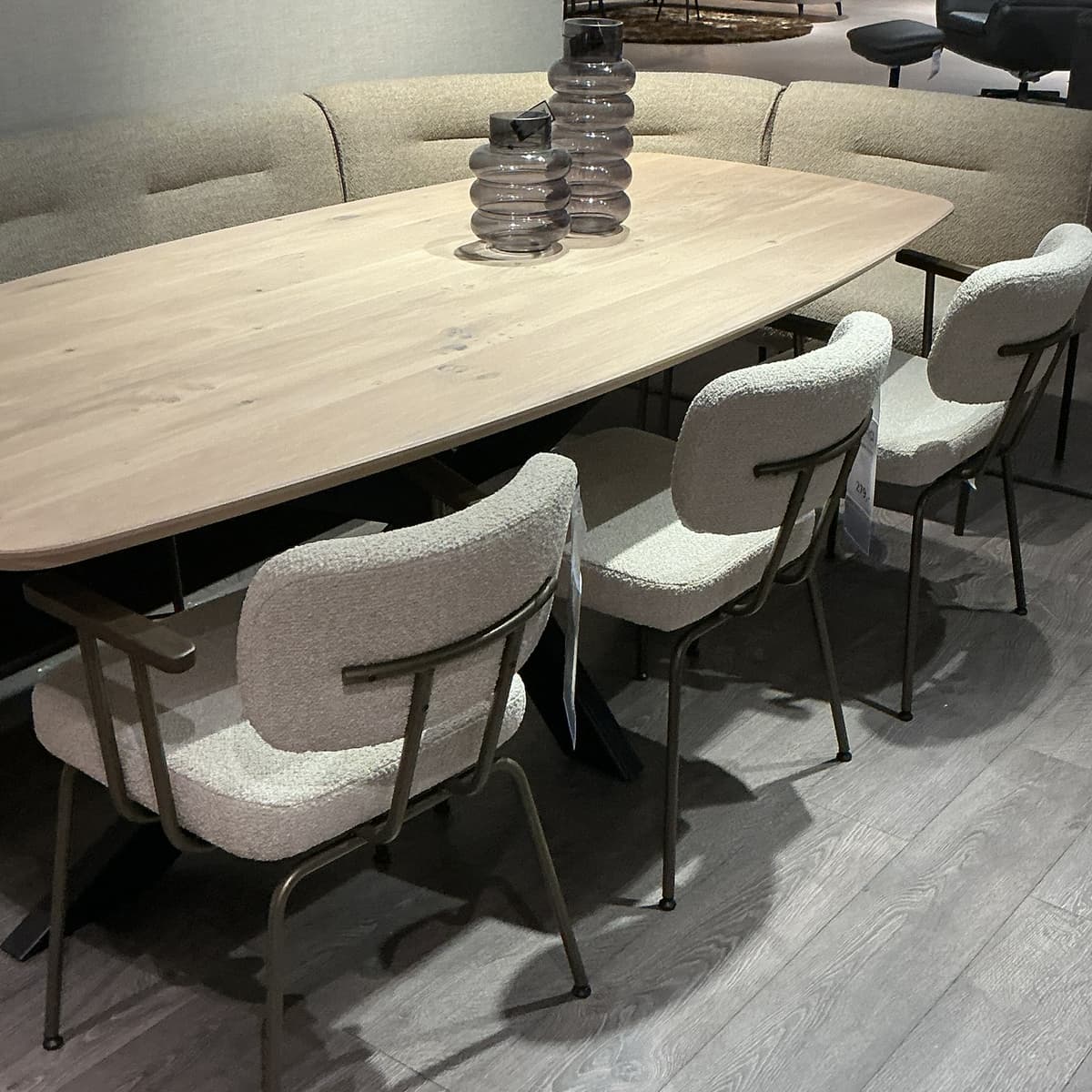 Showroommodel 3 x Eetkamerstoel Remy - 1