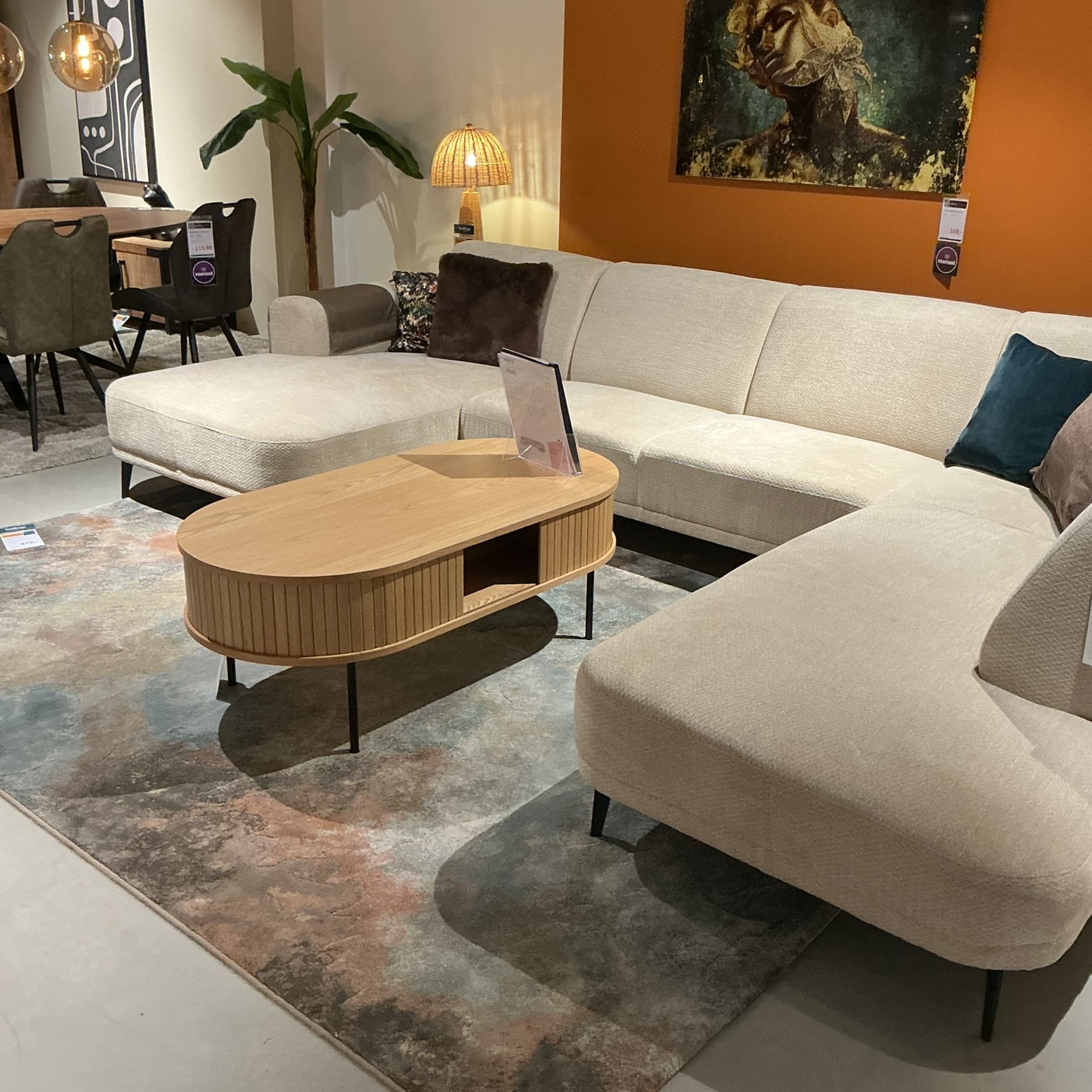 Showroommodel Hoekbank Atlanta