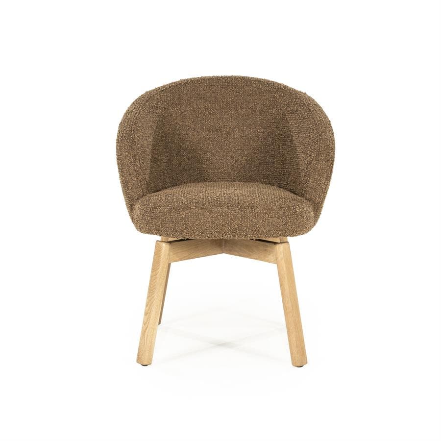 Stoel Livia bruin Hush - 1