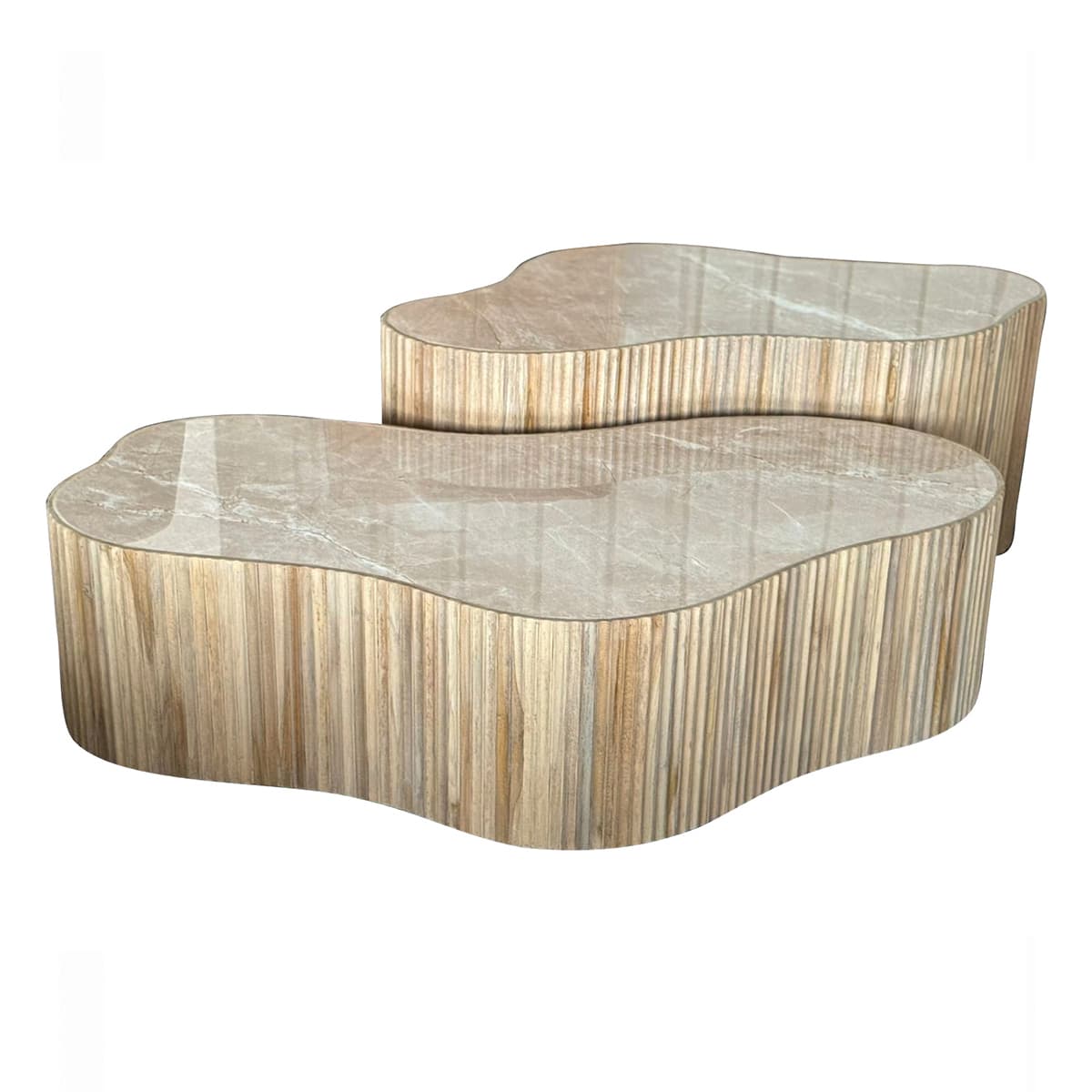 Salontafel set van 2 Onyx - 1
