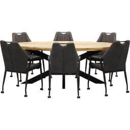 Eetkamerstoel Allure Antraciet  - 3