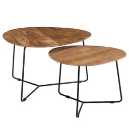 Bijzettafel Indi set van 2 - 1
