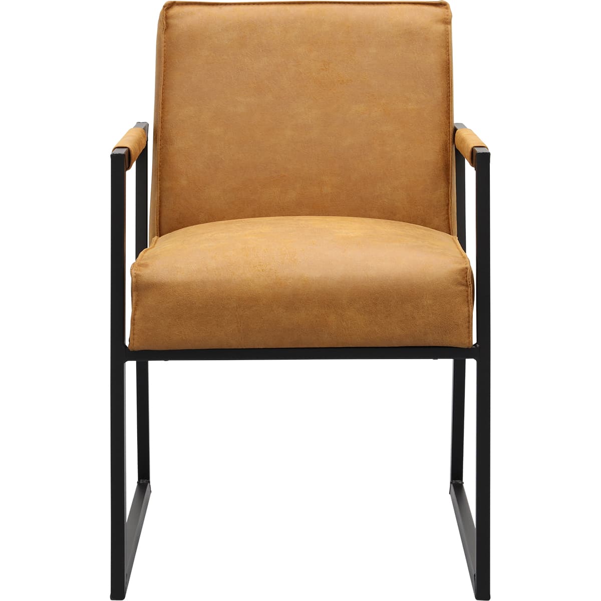 Eetkamerstoel Kenzo met metalen armleuning - 11