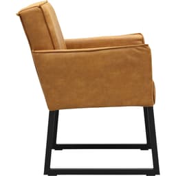 Eetkamerstoel Kenzo met gestoffeerde armleuning - 11