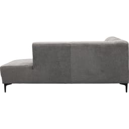 Bank Edward hoekziteiland links + 2,5-zits Mito antracite - 5