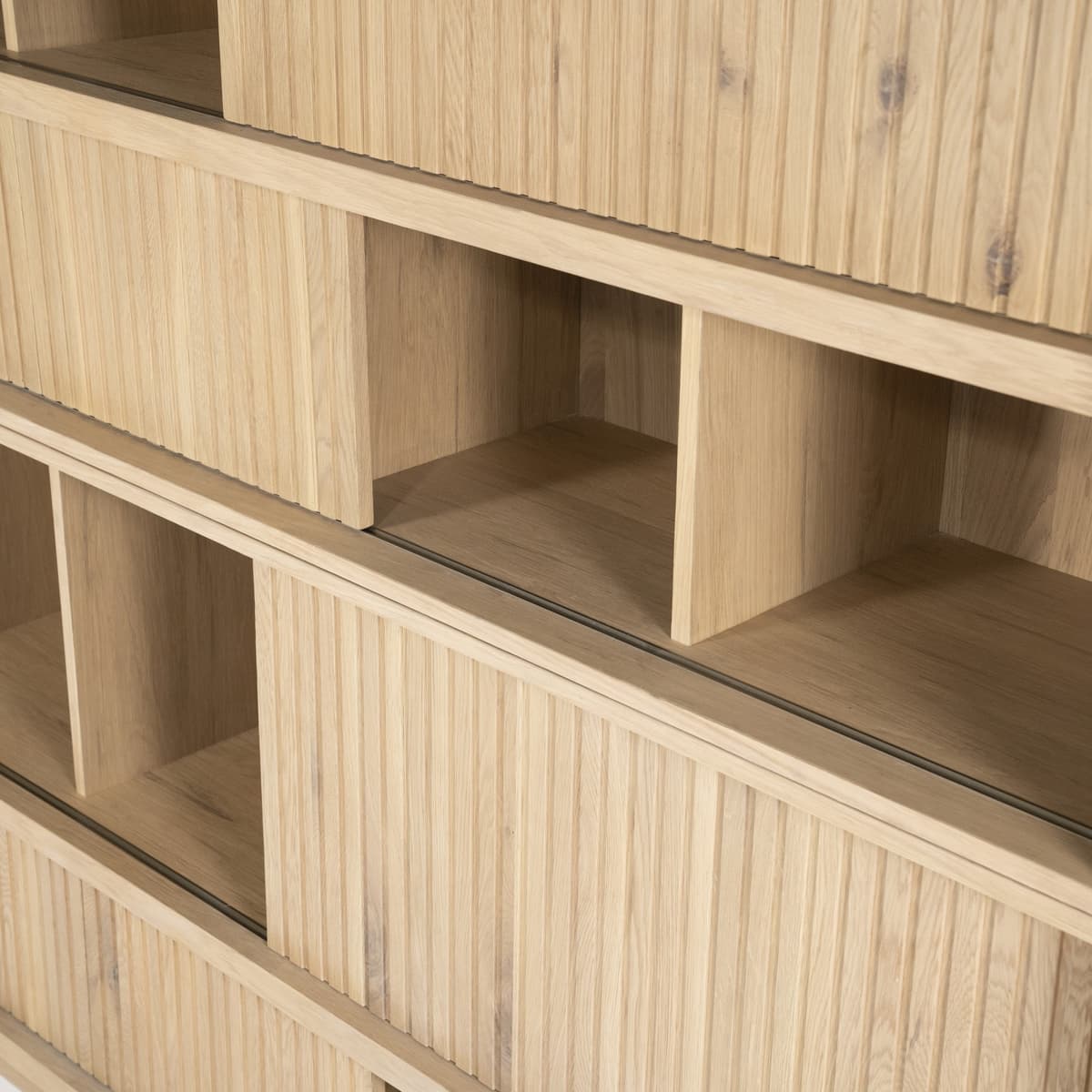 Boekenkast Milo Groot Naturel - 4