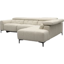 Bank Robin 2,5-zits met 1 elektrische relax (eendelig) links + hoekziteiland rechts - 8