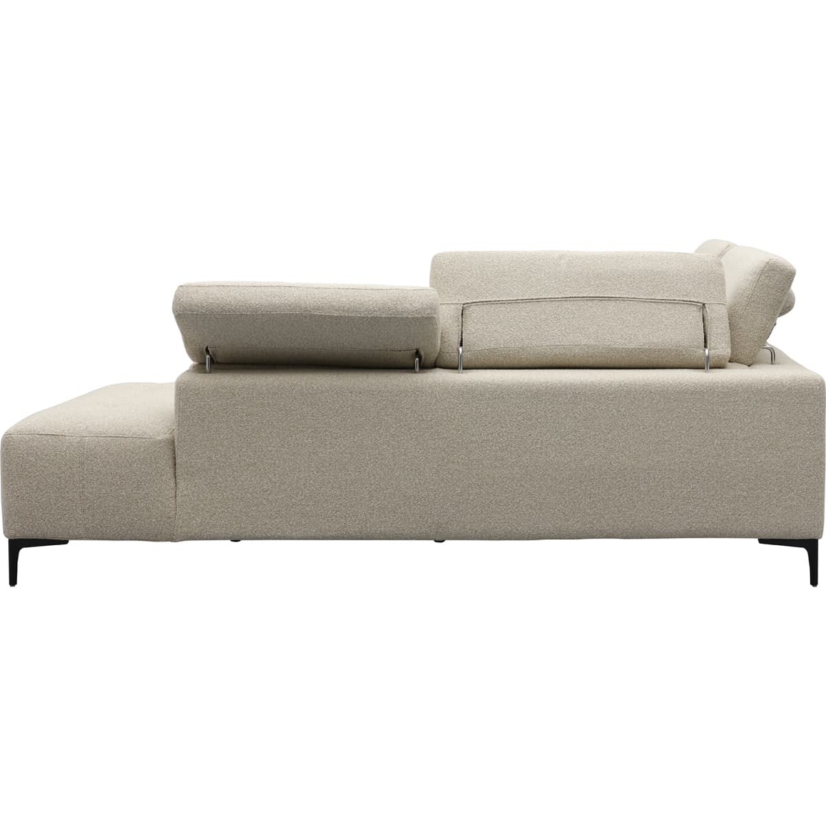 Bank Robin 2,5-zits met 1 elektrische relax (eendelig) links + hoekziteiland rechts - 15