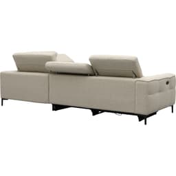 Bank Robin 2,5-zits met 1 elektrische relax (eendelig) links + hoekziteiland rechts - 16