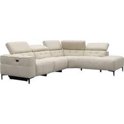 Bank Robin 2,5-zits met 1 elektrische relax (eendelig) links + hoekziteiland rechts - 17