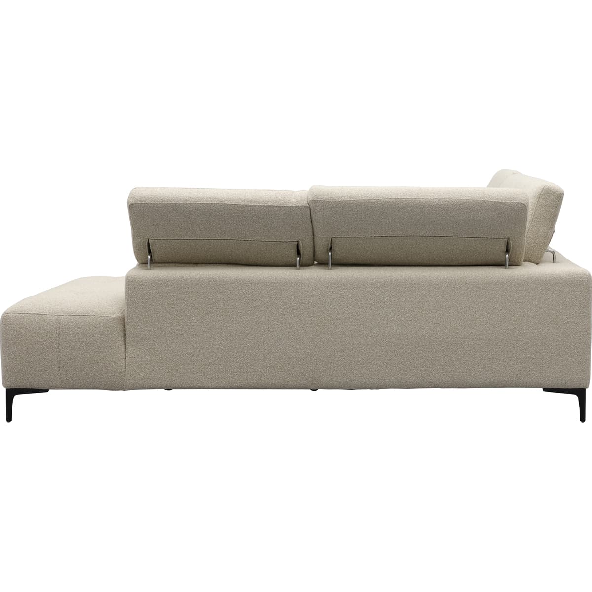 Bank Robin 2,5-zits met 1 elektrische relax (eendelig) links + hoekziteiland rechts - 23