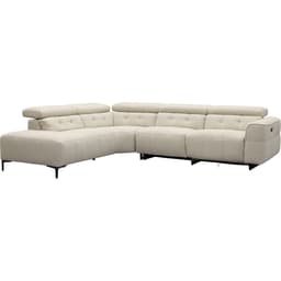 Bank Robin hoekziteiland links + 2,5-zits met 1 elektrische relax (eendelig) rechts - 1