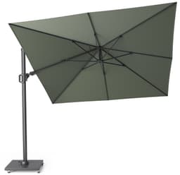 Zweefparasol Challenger T² 300x300 cm Olive Platinum - 2