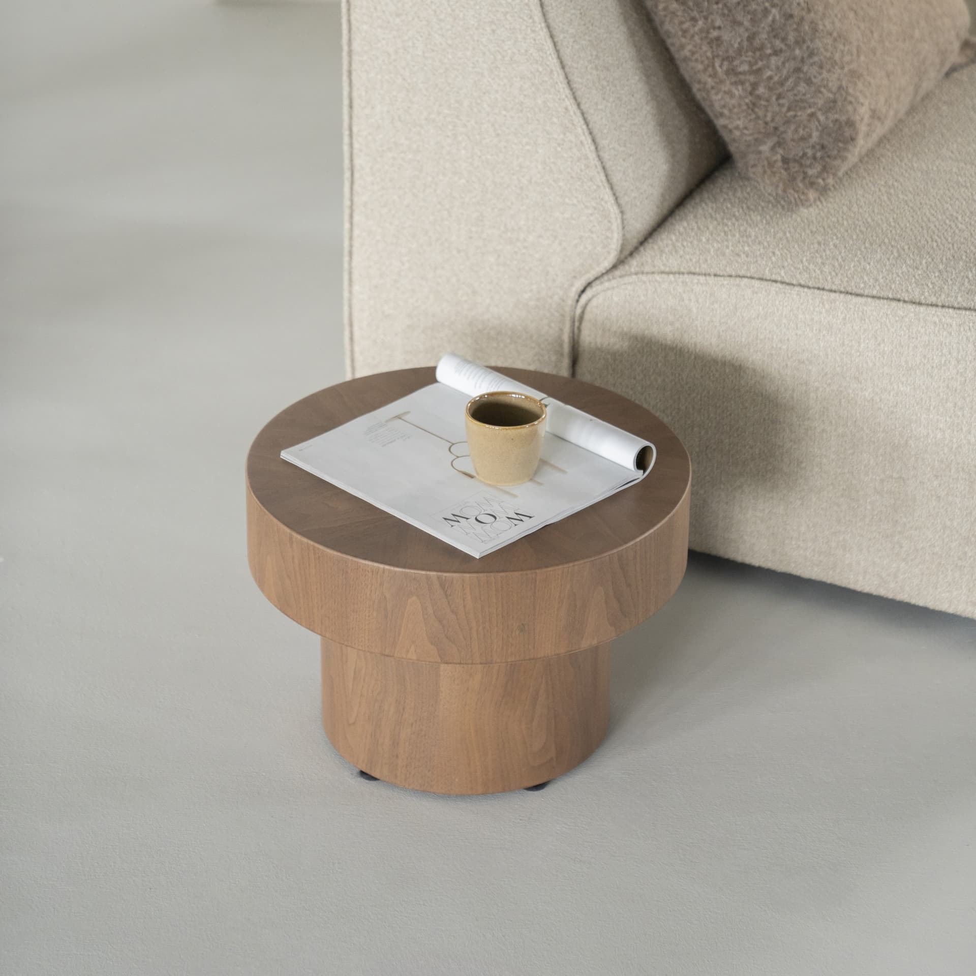 Bijzettafel Bobbie Lichtbruin