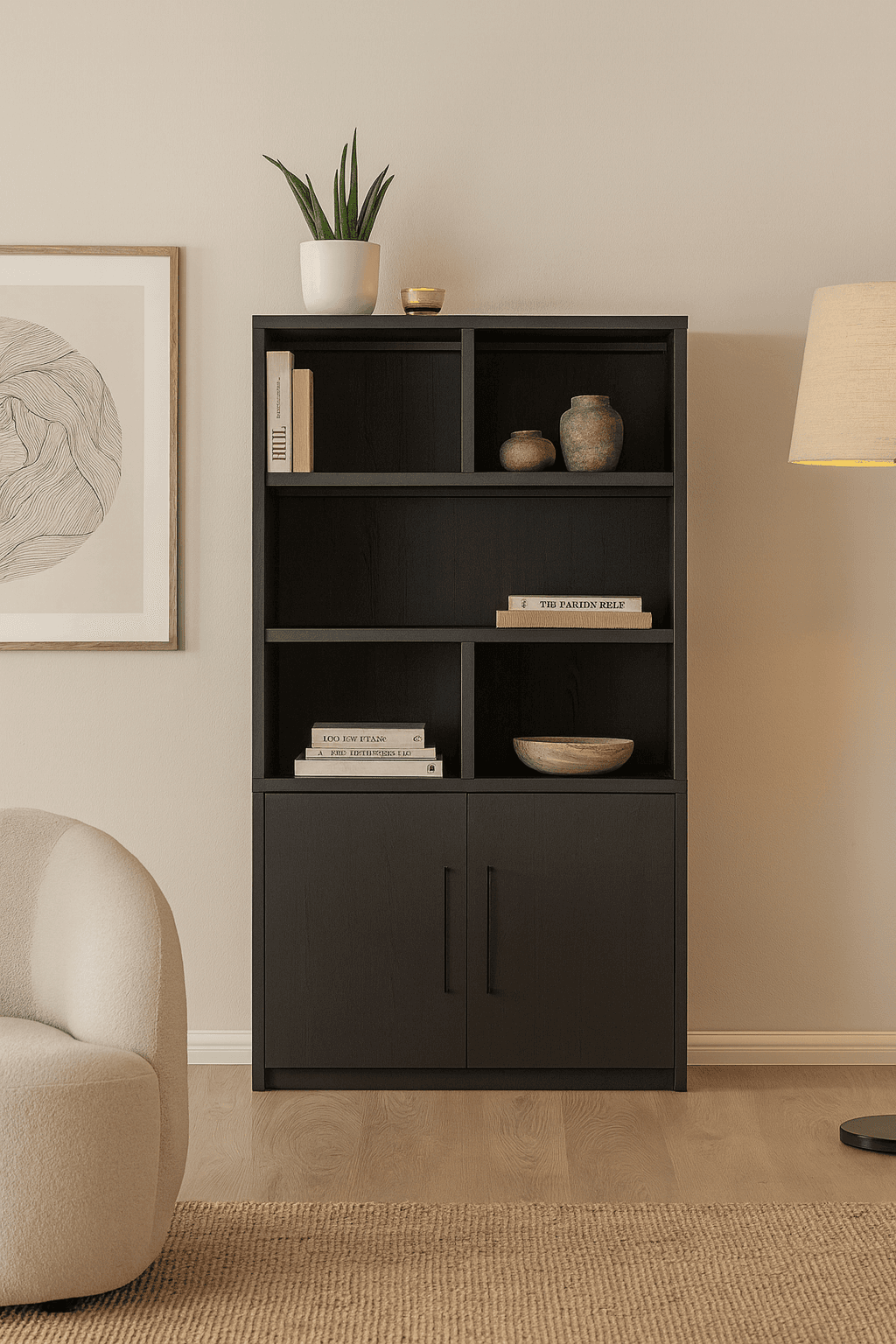 Wandkast Bram 135 cm - 1