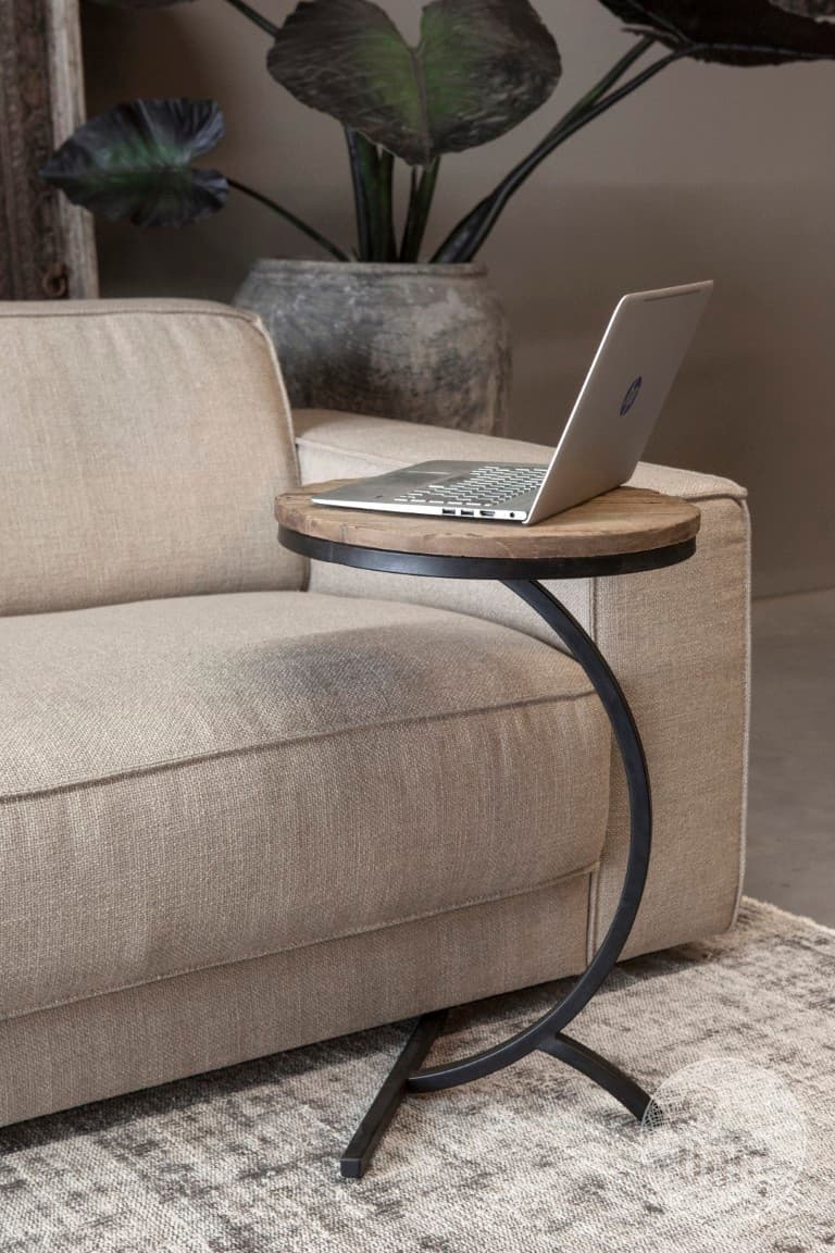Bijzet/laptop tafel Napels - 1