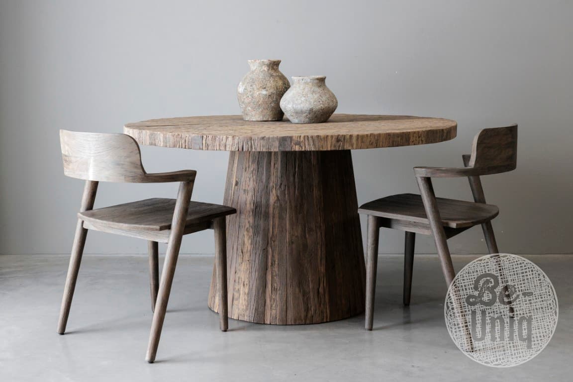 Eettafel Rond Kolom 140 cm - 1