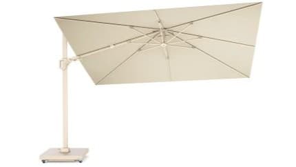 Zweefparasol Challenger T² Premium 260x350 cm Champagne Platinum - 2