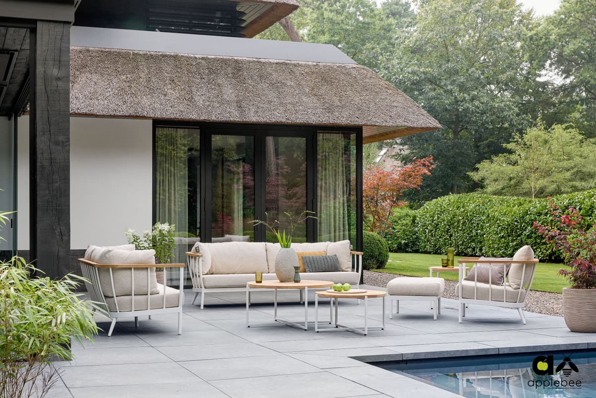 Loungebank 150 cm Condor Oyster Apple Bee - 2