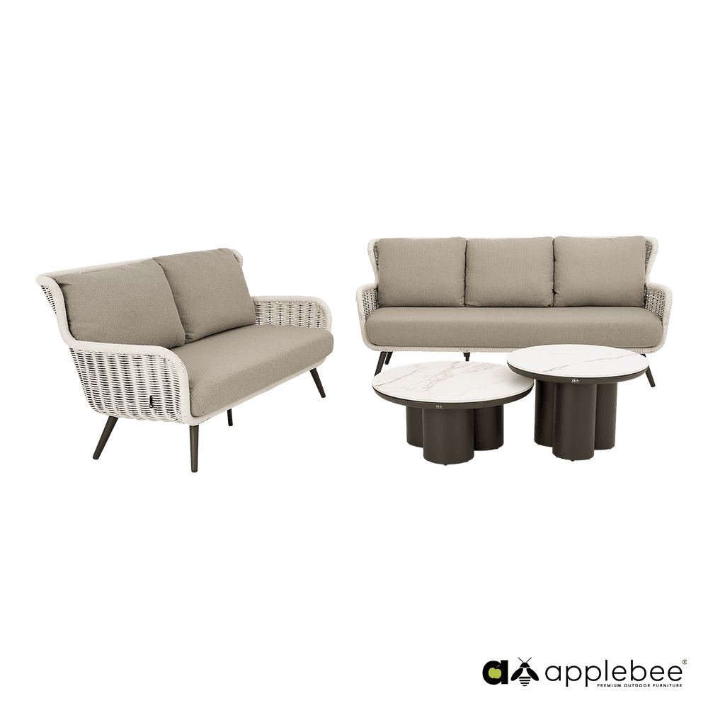 Key Largo Ivory - Lounge tuinbank 3-Zits Apple Bee - 3