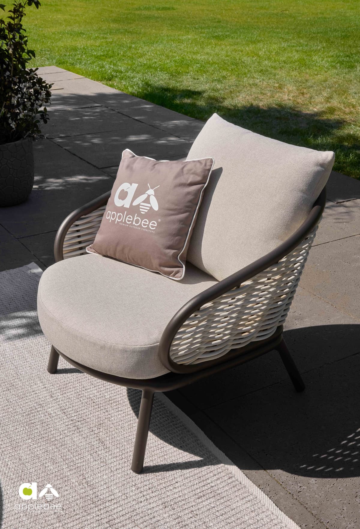 Pine Key Bronze - Lounge Fauteuil Apple Bee - 4