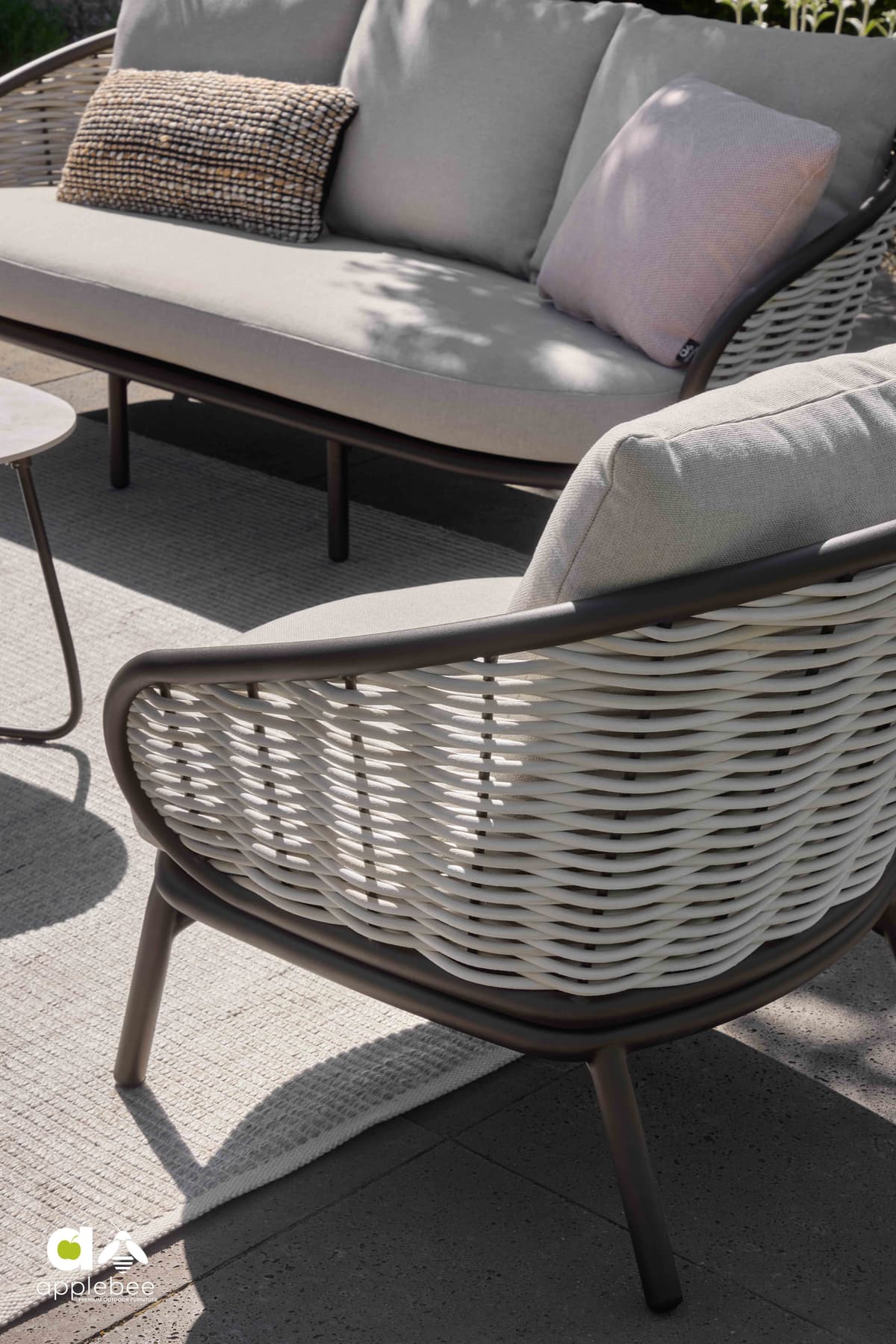 Pine Key Bronze - Lounge Tuinbank 3 zits Apple Bee - 4