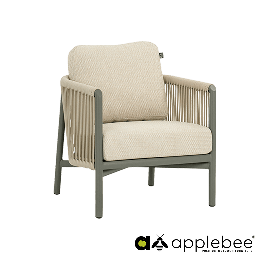 Bora Bora Taupe - Lounge Tuinstoel Apple Bee - 1