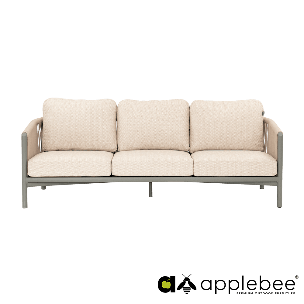 Bora Bora Taupe - Lounge Tuinbank 3 zits Apple Bee - 1