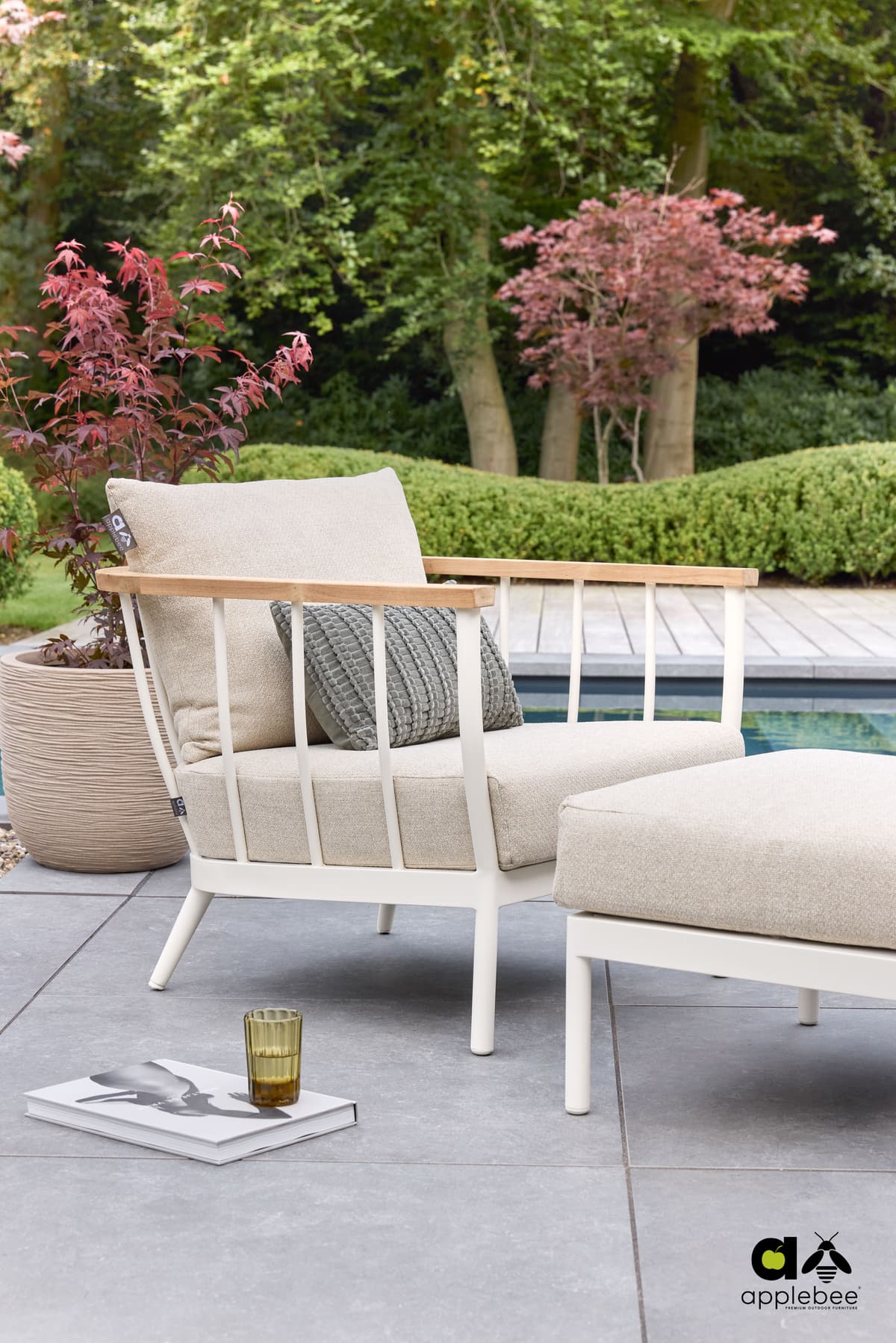 Fauteuil Condor Oyster Apple Bee - 2