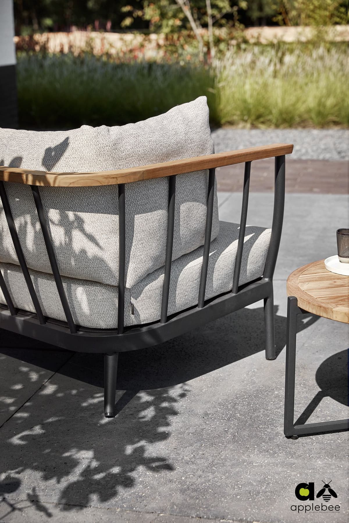 Loungebank 150 cm Condor Black Apple Bee - 2