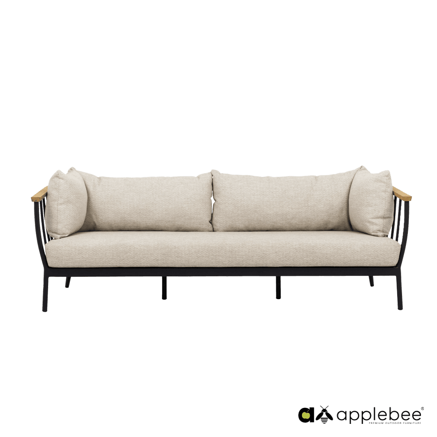 Loungebank 217 cm Condor Black Apple Bee - 1