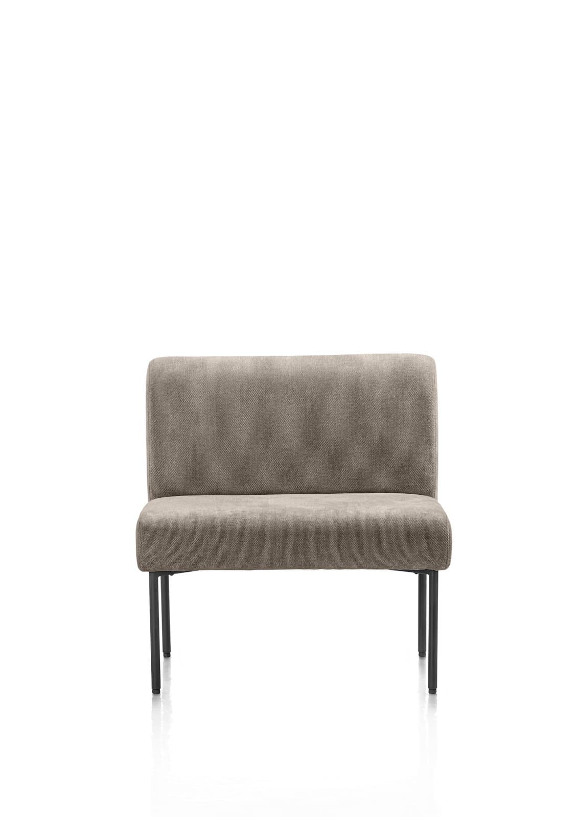 Eetkamerbank 80cm livi Reverso Pocket bruin - 5