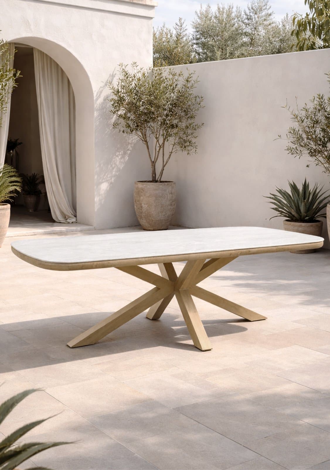 Bruce tuintafel 240x110cm Coco Maison - 7