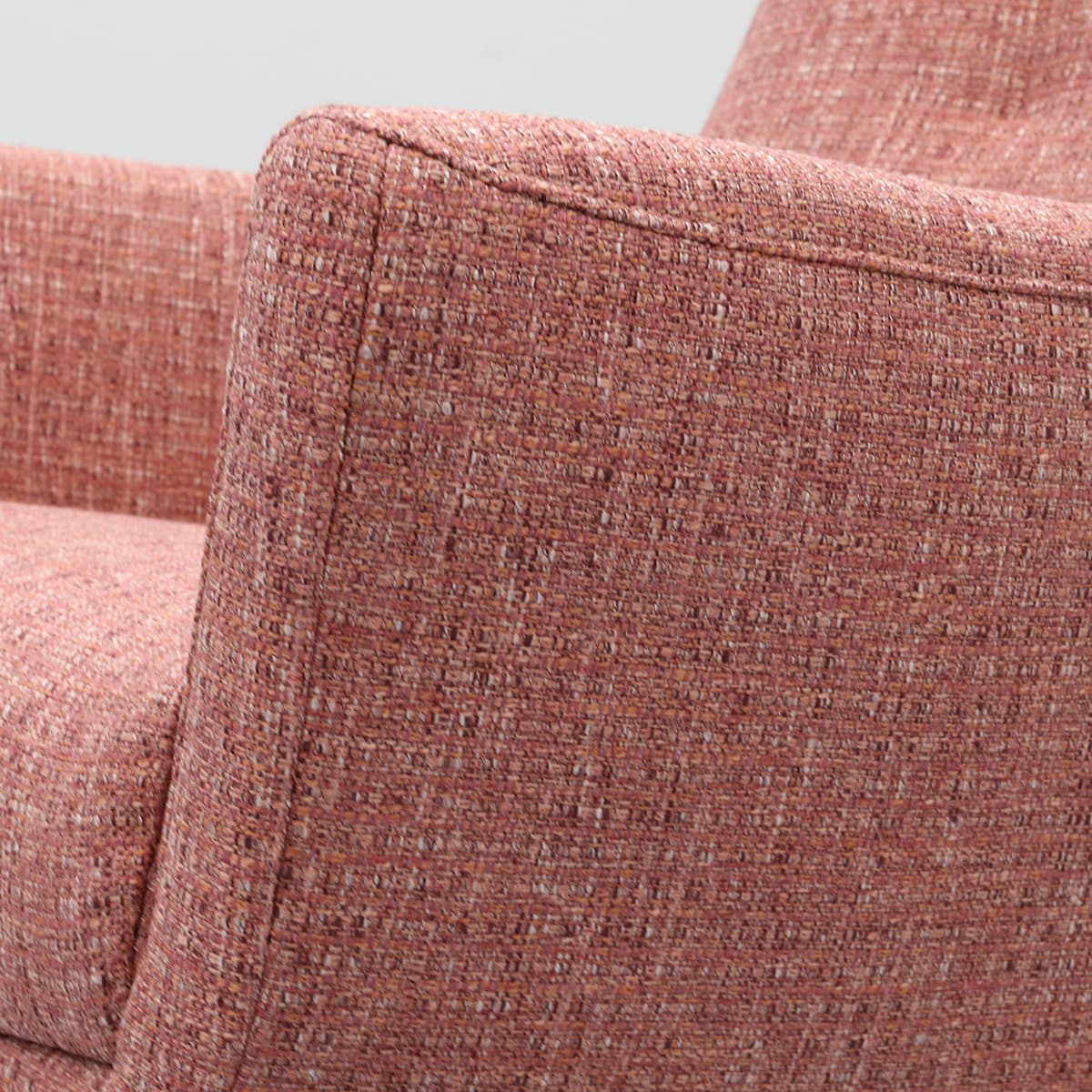 Draaifauteuil Roos zwarte kruispoot - 8