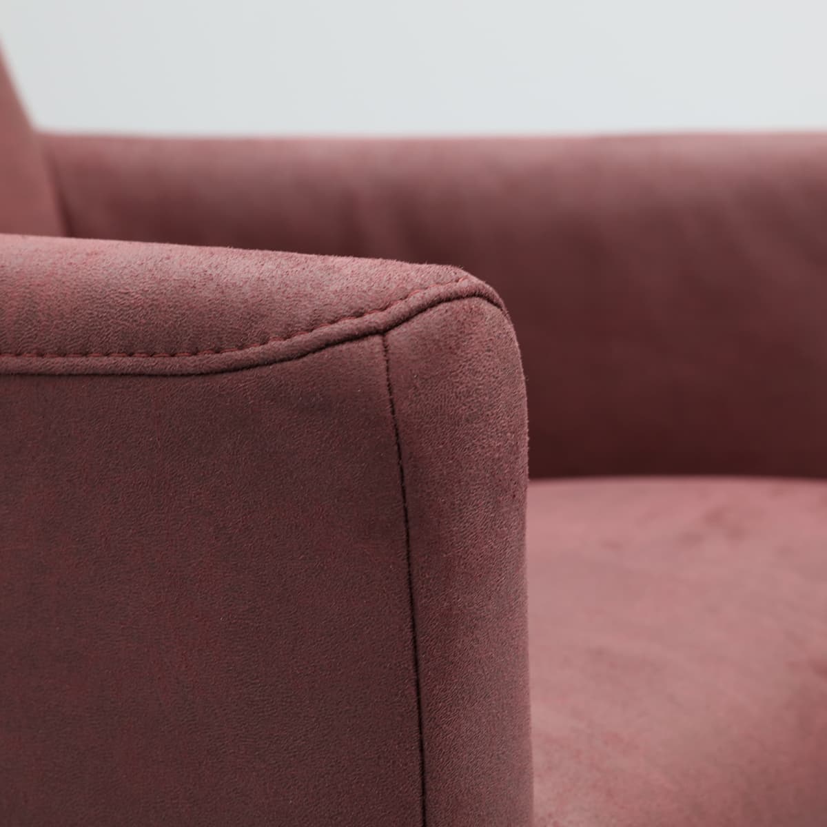 Draaifauteuil Roos zwarte kruispoot - 17