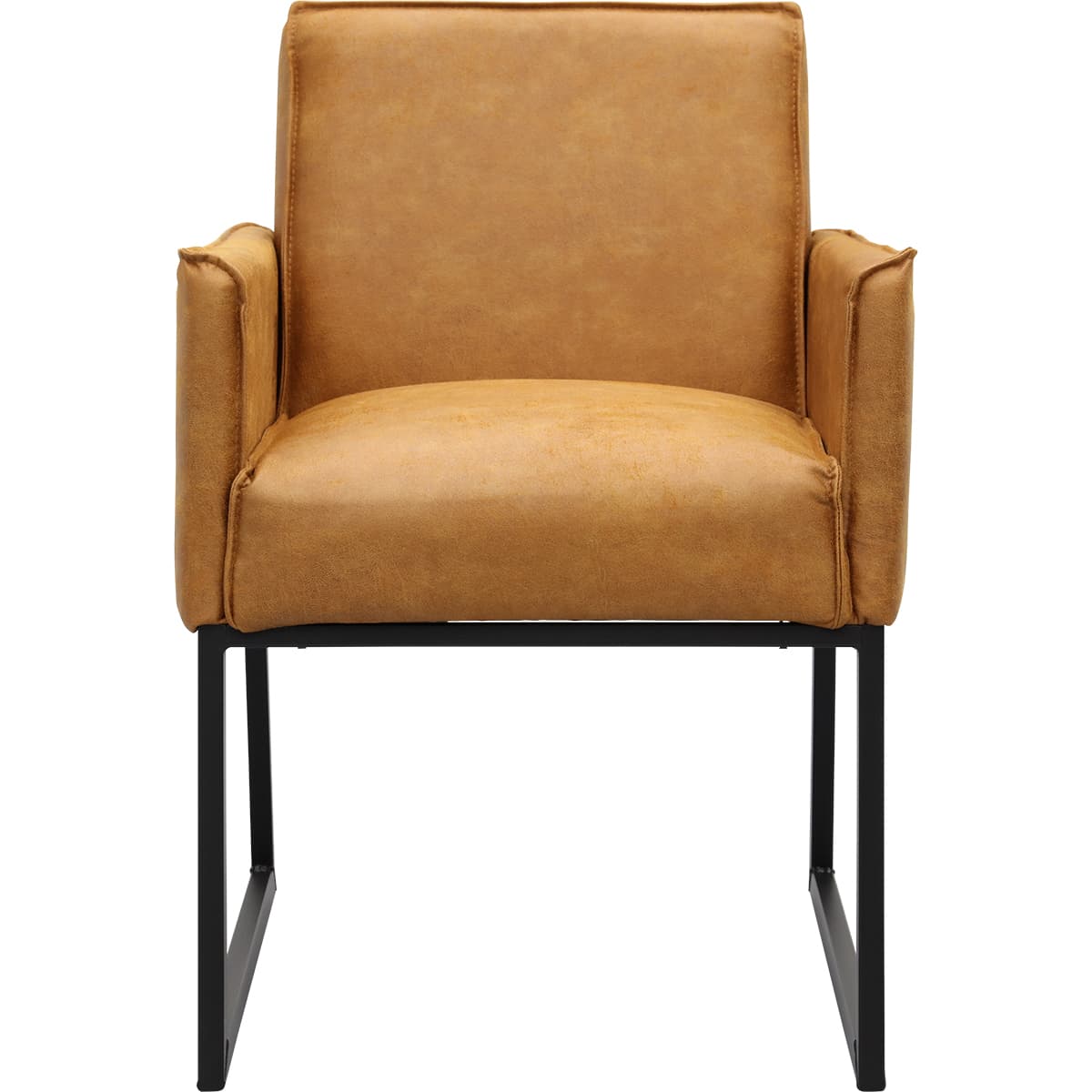 Eetkamerstoel Kenzo met gestoffeerde armleuning - 10