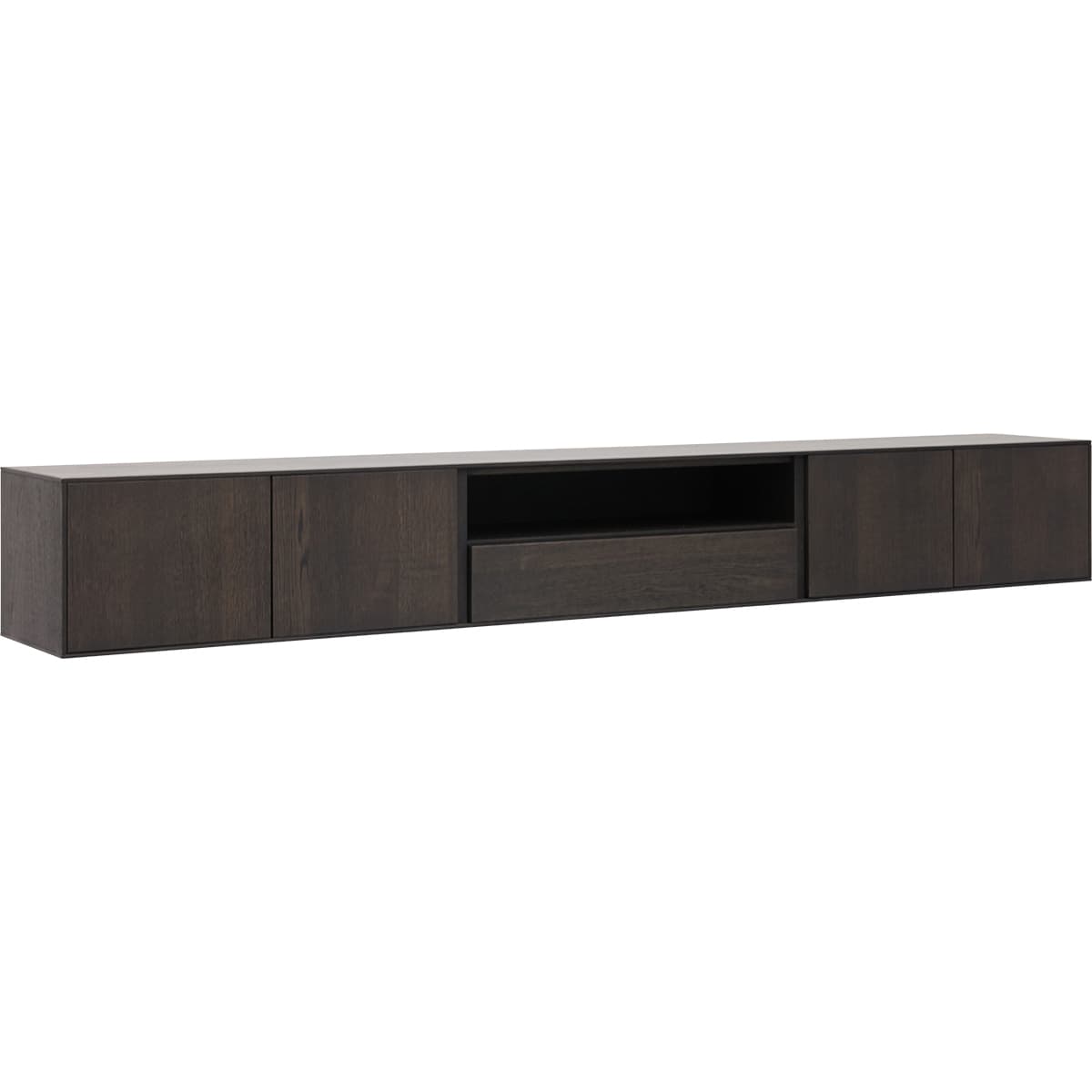 TV dressoir Chaplin hangend 4 deuren 1 lade en 1 open vak - 3