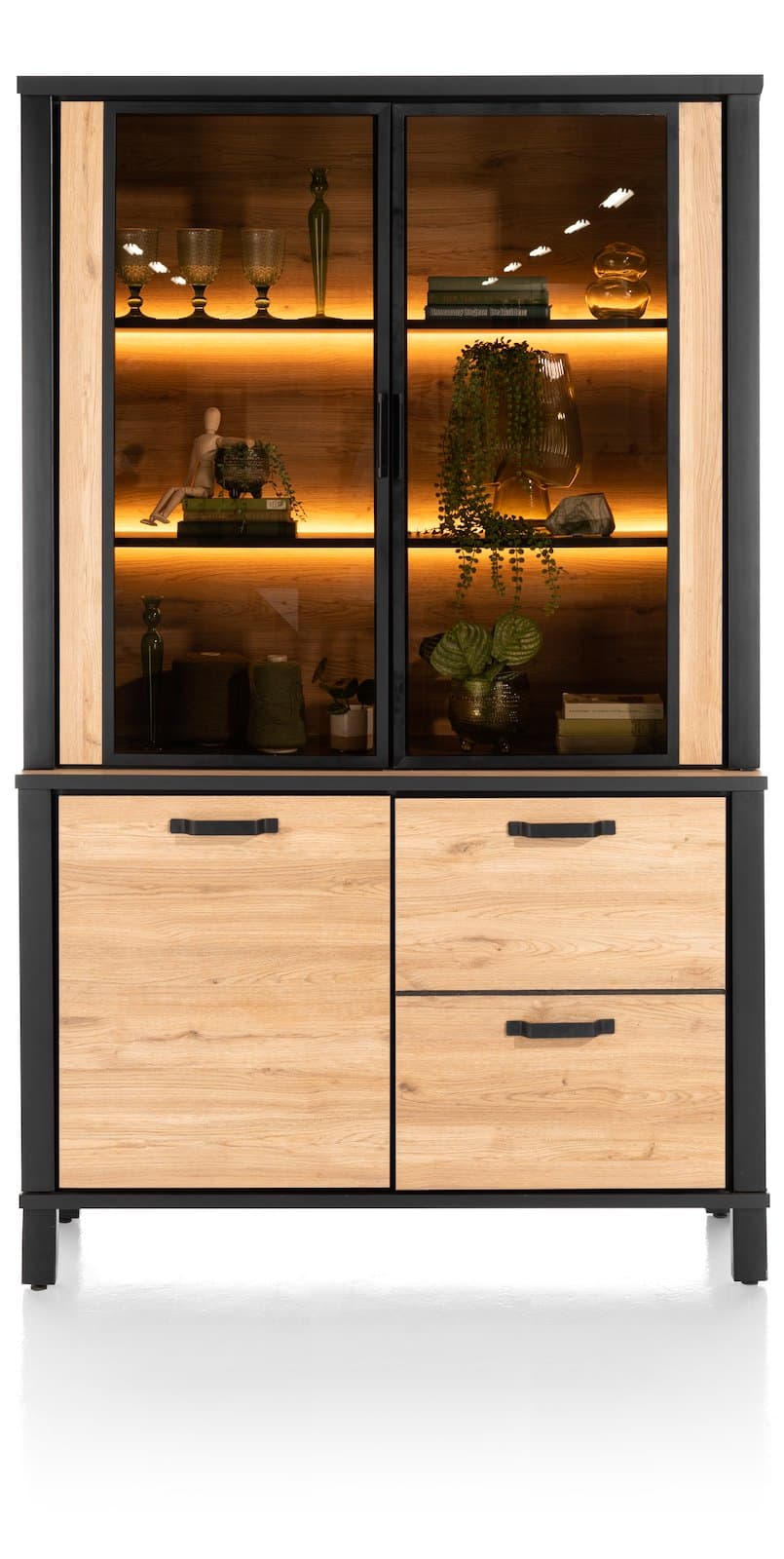 Buffet 2d+2gd+led Sardinie natural