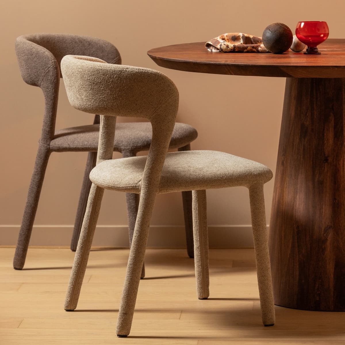 NOBLE EETKAMERSTOEL TAUPE - 3