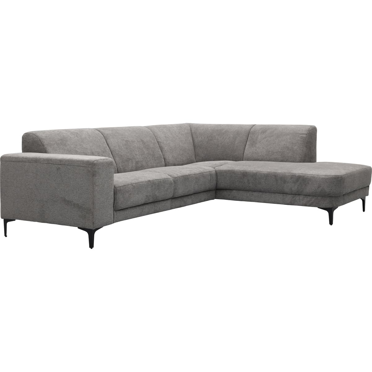 Bank Edward 2,5-zits + hoekziteiland rechts Mito antracite - 4