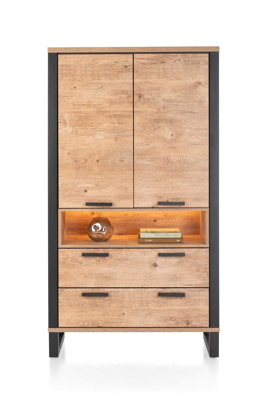 Bergkast 200cm 2d+2l+1n Perth