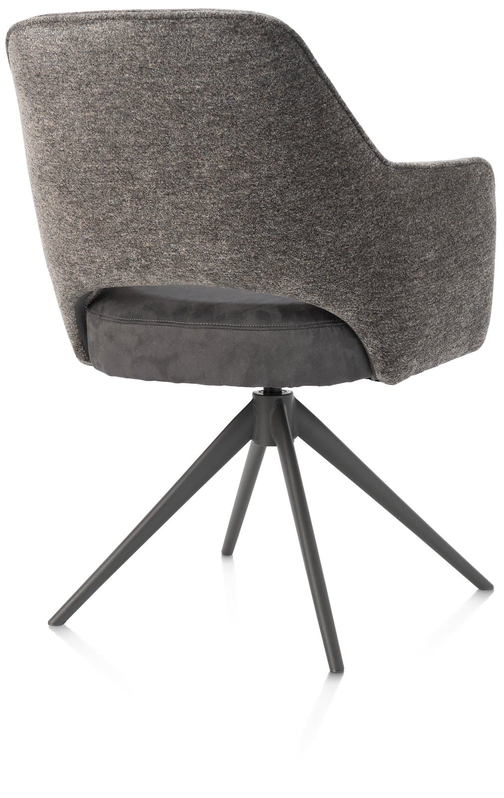 Armstoel enzo-cal/turn/gr Brad Antraciet - 4