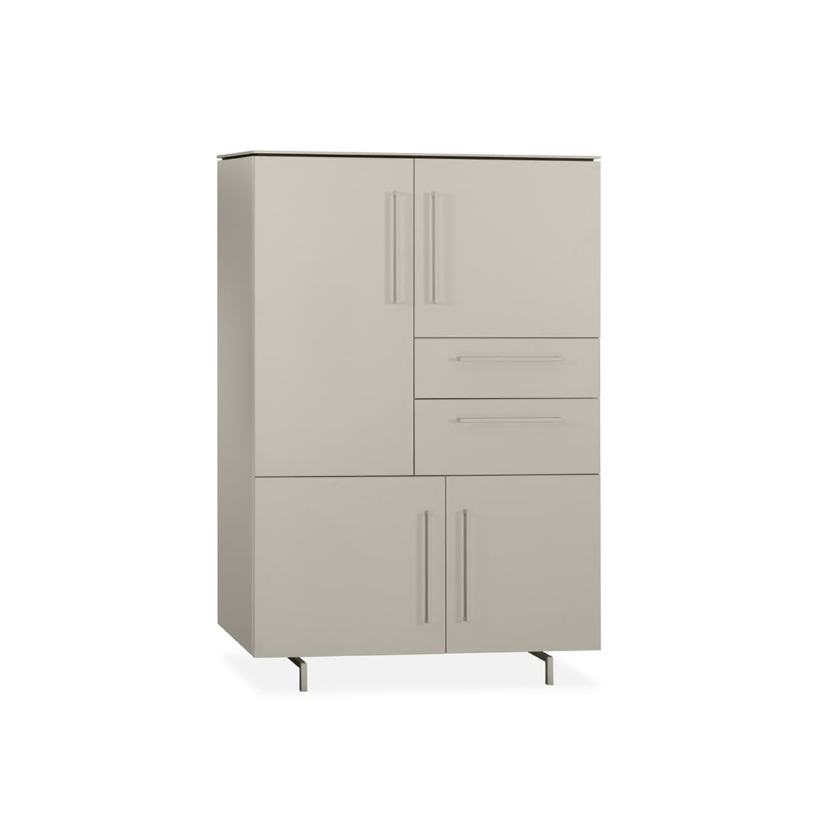 Wandkast Senna 4 deurs, 2 laden