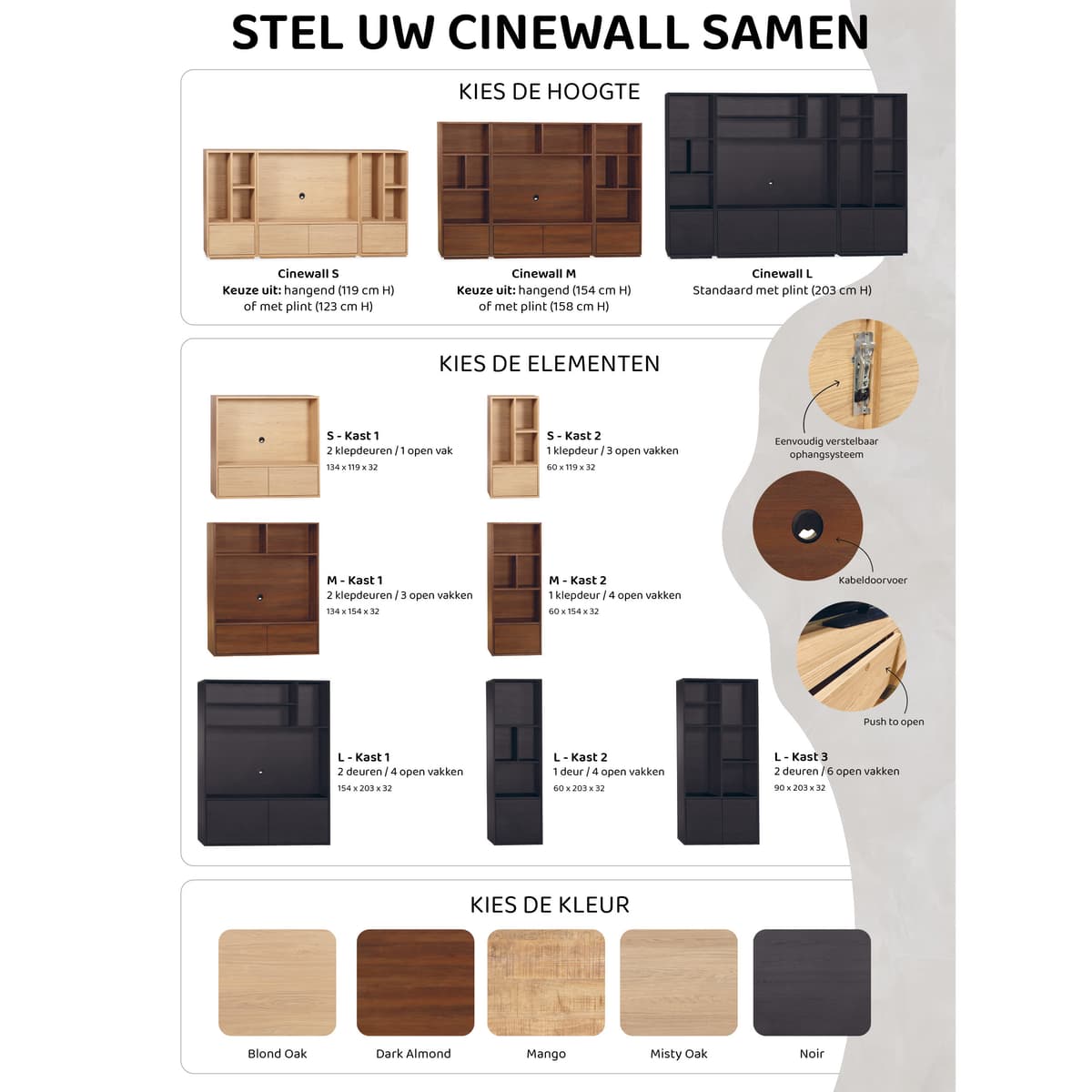 Cinewall Brian L 60 cm - 3