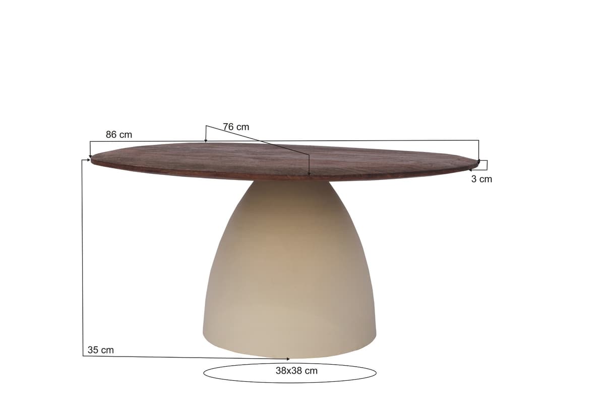 Salontafel Marry 50 cm - 5