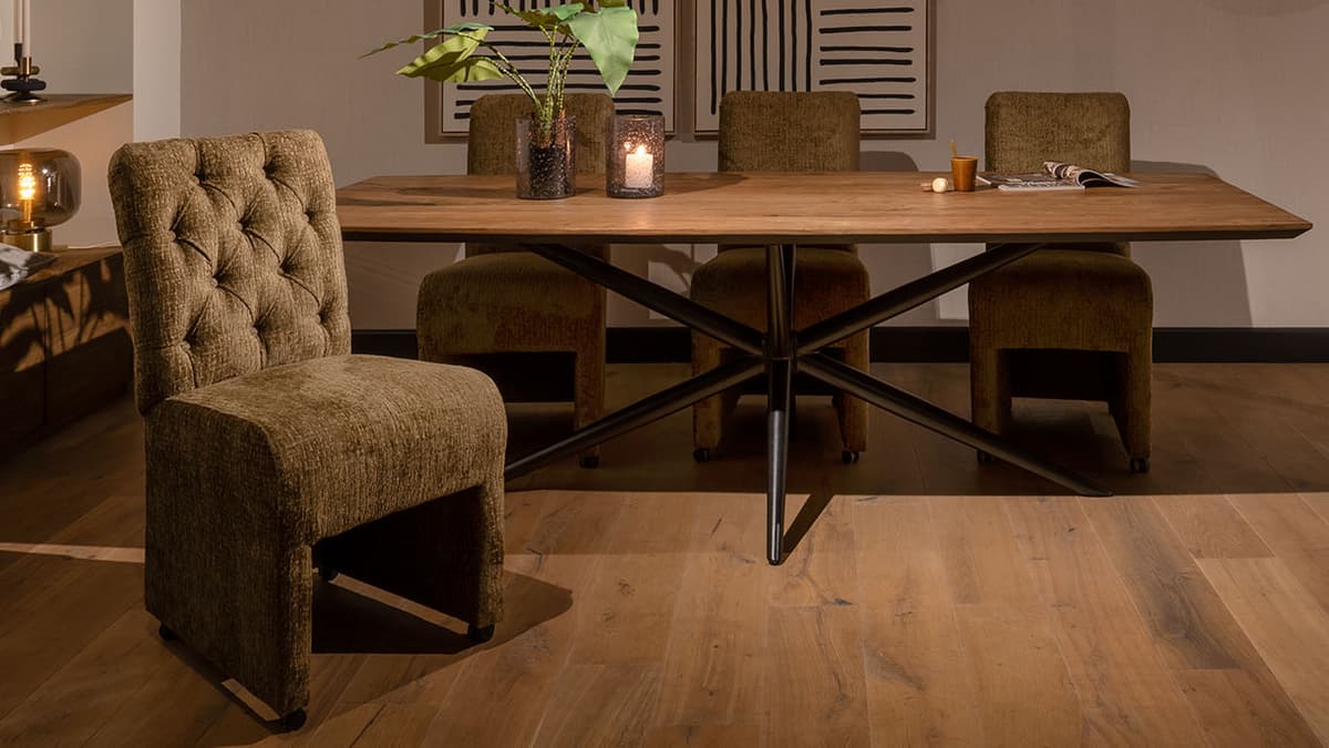 Eetkamerstoel Bordeaux Zonder Armen - UrbanSofa - 3