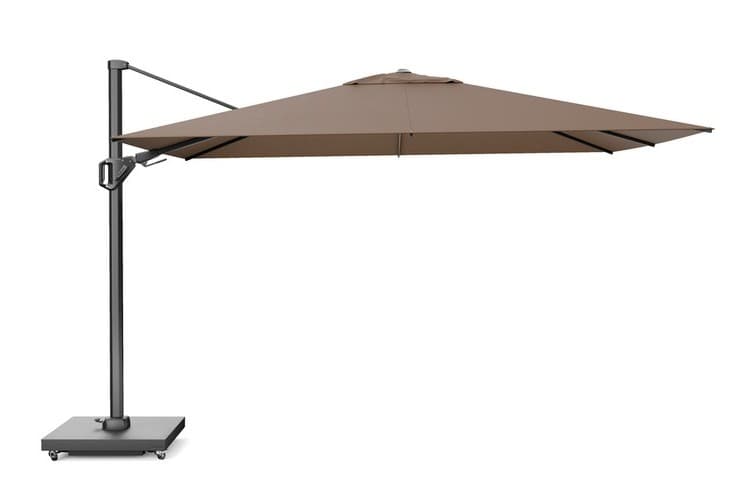 Zweefparasol Challenger T² Premium 350x260 cm Havana Platinum - 1