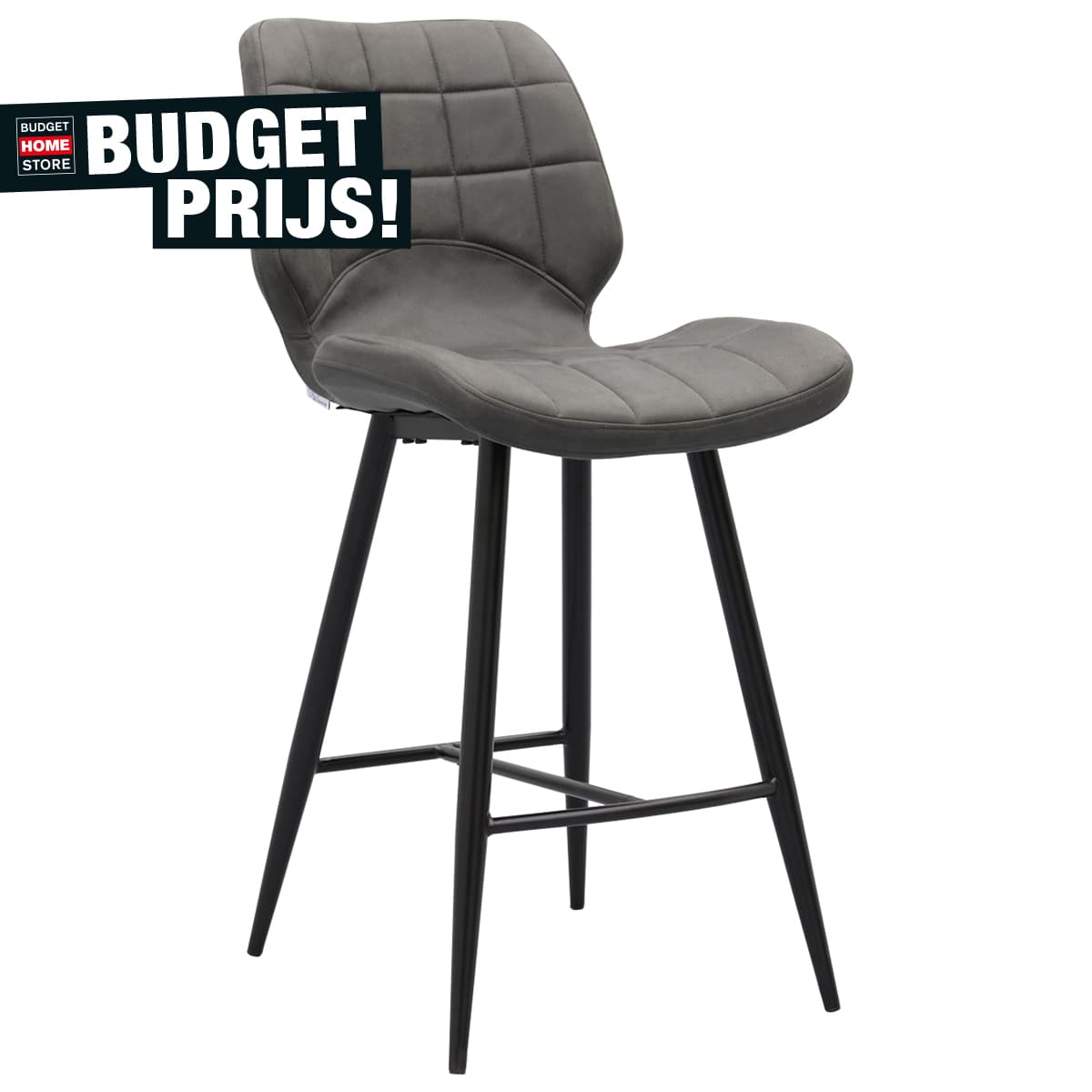 Barstoel Bryan Antraciet - 1