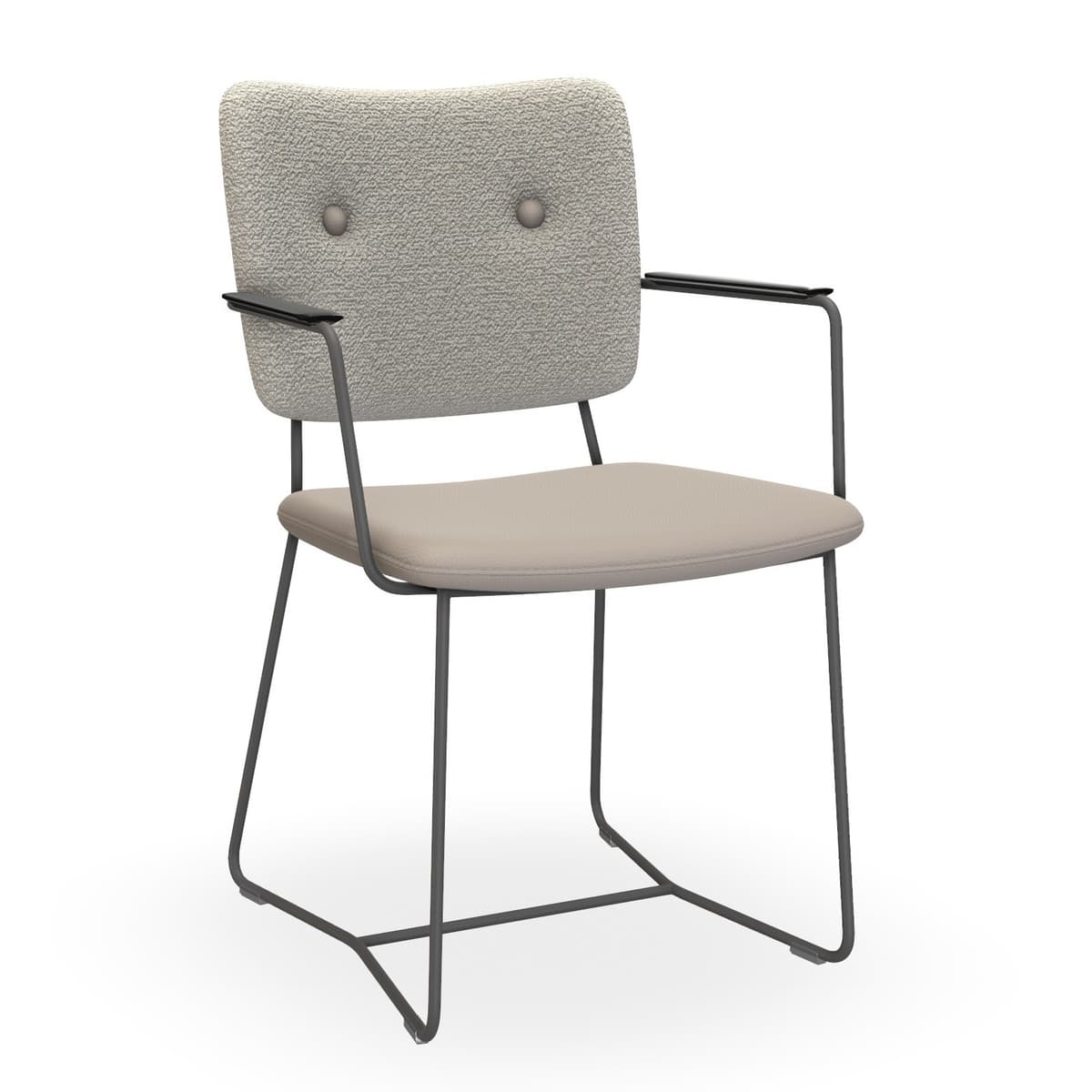 Eetkamerstoel Kiko Met Arm Bert Plantagie - 1