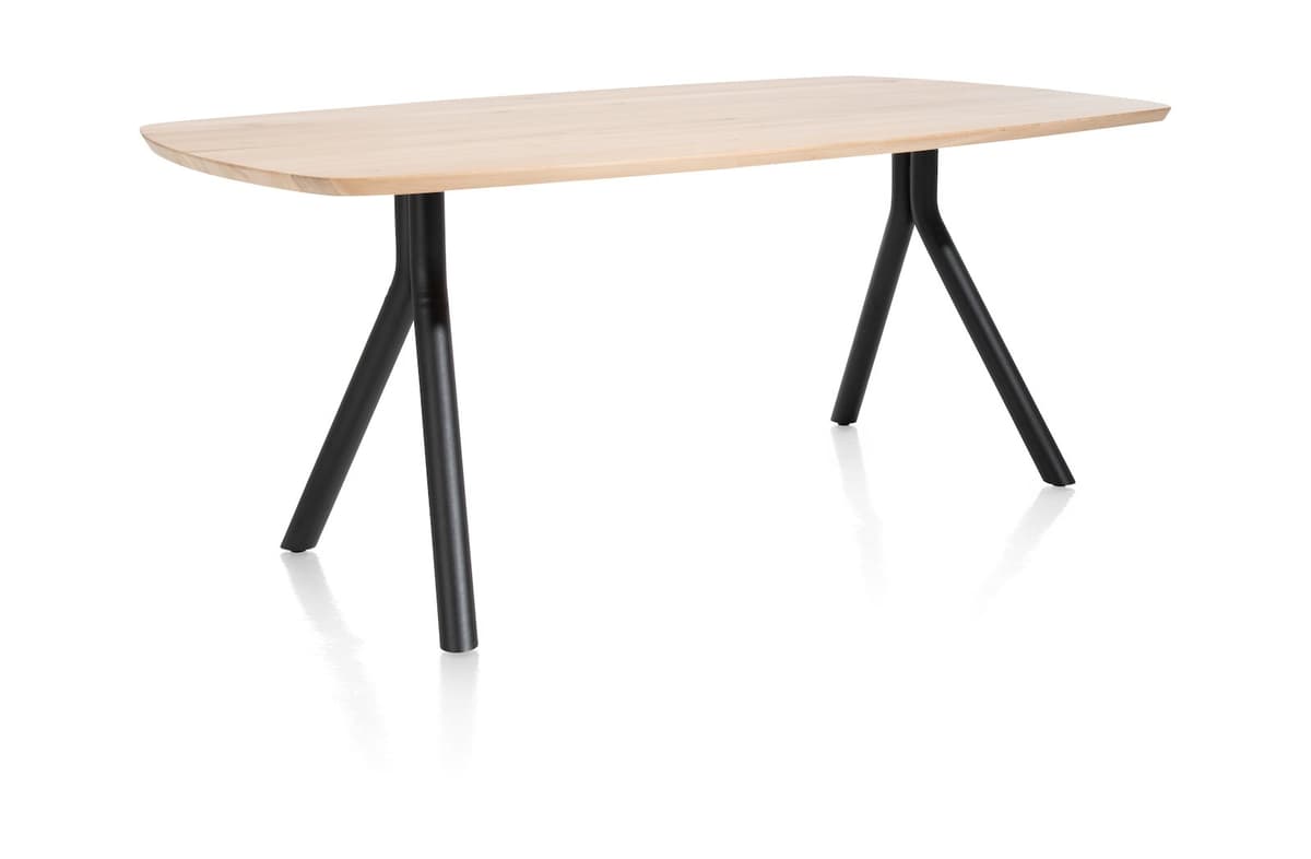Tafel ovaal 160x100cm Arvada natural - 7